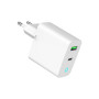 CHARGER USB 20W 2PORT/TA-UC-PDQC20L-W-01 GEMBIRD