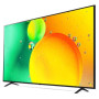 TV Set, LG, 75, 4K/Smart, 3840x2160, Wireless LAN, Bluetooth, Black, 75NANO753QA