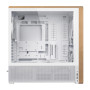 Case, LIAN LI, ATX/micro ATX/EATX/SSI EEB, White, Midi Tower, LANCOOL 217, G99.LAN217W.00