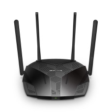 Wireless Router, MERCUSYS, MR70X, Wi-Fi 6 (802.11ax), Data speed 1800 Mbit/s, Ethernet WAN Yes, WAN connection type RJ-45, Ethernet LAN Yes, 3xLAN ports, MR70X