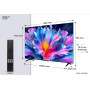 TV Set, TCL, 55 , 4K Ultra HD, 3840 x 2160 pixels, Flat, 16:9, QLED, 55P6L