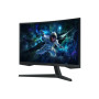 LCD Monitor, SAMSUNG, LS27CG552EUXEN, 27, Gaming/Curved, Panel VA, 2560x1440, 16:9, 165 Hz, Matte, 1 ms, Height adjustable, Colour Black, LS27CG552EUXEN
