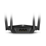 Wireless Router, MERCUSYS, 1500 Mbps, Wi-Fi 6, IEEE 802.11a/b/g, IEEE 802.11n, IEEE 802.11ac, IEEE 802.11ax, 3x10/100/1000M, LAN \ WAN ports 1, Number of antennas 4, MR60X