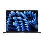 Notebook, APPLE, MacBook Air, CPU Apple M3, 15.3, 2880x1864, RAM 8GB, DDR4, SSD 256GB, 10core GPU, Integrated, ENG, macOS Sonoma, Midnight, 1.51 kg, MRYU3ZE/A