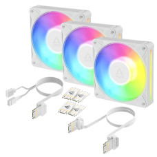 CASE FAN 120MM BIONIX P12 ARGB/3-PACK WHT ACFAN00338A ARCTIC CASE FAN 120MM BIONIX P12 ARGB/3-PACK WHT ACFAN00338A ARCTIC