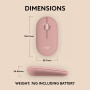 MOUSE USB OPTICAL WRL M350S/ROSE 910-007014 LOGITECH
