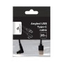 CABLE USB2 TO USB-C ANGLED/CC-USB2-AMCML-0.2M GEMBIRD