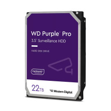 HDD, WESTERN DIGITAL, Purple Pro, 22TB, 512 MB, 7200 rpm, 3,5, WD221PURP