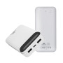 POWER BANK USB 20000MAH/WHITE VA2280 RIVACASE