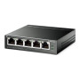 Switch, TP-LINK, Desktop/pedestal, 5x10Base-T / 100Base-TX / 1000Base-T, PoE ports 4, TL-SG105PE