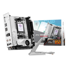 Mainboard, MSI, AMD B850, SAM5, Mini-ITX, Memory DDR5, Memory slots 2, MPGB850IEDGETIWIFI
