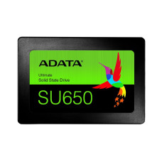 SSD, ADATA, SU650, 960GB, SATA 3.0, Write speed 450 MBytes/sec, Read speed 520 MBytes/sec, 2,5, TBW 560 TB, MTBF 2000000 hours, ASU650SS-960GT-R