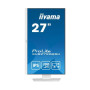 LCD Monitor, IIYAMA, 27, Business, Panel IPS, 2560x1440, 16:9, 100Hz, Matte, 0.4 ms, Speakers, Swivel, Pivot, Height adjustable, Tilt, Colour White, XUB2792QSU-W6