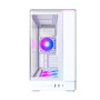 Case, MONTECH, micro ATX/Mini-ITX, White, Midi Tower, PC, KING 15 PRO, KING15PRO(W)