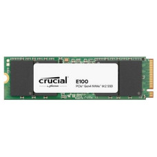 SSD, CRUCIAL, E100, 1TB, M.2, NVMe, 3D NAND, Write speed 3000 MBytes/sec, Read speed 5000 MBytes/sec, CT1000E100SSD8