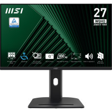 LCD Monitor, MSI, PRO MP275QPG, 27, Business, Panel IPS, 2560x1440, 16:9, 100 Hz, 1 ms, Speakers, PROMP275QPG LCD Monitor, MSI, PRO MP275QPG, 27, Business, Panel IPS, 2560x1440, 16:9, 100 Hz, 1 ms, Speakers, PROMP275QPG