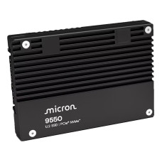 SSD, MICRON, SSD series 9550 MAX, 6.4TB, NVMe, NAND flash technology 3D TLC, Write speed 10000 MBytes/sec, Read speed 14000 MBytes/sec, Form Factor U.2, TBW 35040 TB, MTFDLAL6T4THB-1BK1DABYYR