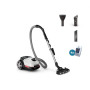 Vacuum Cleaner, PHILIPS, Bagged, 900 Watts, Capacity 4 l, Noise 77 dB, White, Weight 4.6 kg, XD6122/12