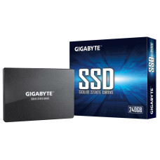 SSD,GIGABYTE,240GB,SATA 3.0,Write speed 420 MBytes/sec,Read speed 500 MBytes/sec,2,5,TBW 100 TB,MTBF 2000000 hours,GP-GSTFS31240GNTD