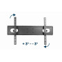 TV SET ACC WALL MOUNT 37-70/WM-70ST-01 GEMBIRD
