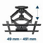 TV SET ACC WALL MOUNT 32-75/WM-75ST-01 GEMBIRD