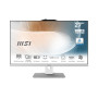 Monoblock PC, MSI, Modern, AM272P 12M, All in One, CPU Core i7, i7-1260P, 2100 MHz, Screen 27, RAM 16GB, DDR4, SSD 512GB, Graphics card Intel Iris Xe Graphics, ENG, Windows 11 Pro, Colour White, Included Accessories Wireless Keyboard RF1430W and wireless 