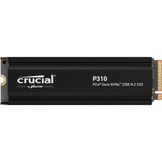 SSD, CRUCIAL, P310, 2TB, M.2, PCIe Gen4, NVMe, 3D NAND, Write speed 6000 MBytes/sec, Read speed 7100 MBytes/sec, TBW 440 TB, CT2000P310SSD5