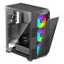 Case, XILENCE, ATX/micro ATX/Mini-ITX, Black, Midi Tower, PC, XILENT BREEZE II, X812.ARGB