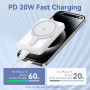 POWER BANK USB 5000MAH 20W/BLUE FHSL0 VENTION