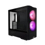 Case, LIAN LI, LANCOOL 207, MidiTower, Case product features Transparent panel, Not included, ATX, MicroATX, MiniITX, Colour Black, G99.LAN207RX.00