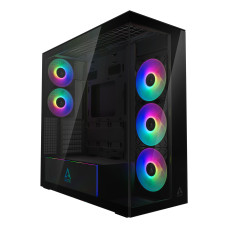 Case, ARCTIC, EATX, Black, Midi Tower, PC, Xtender (Mirror Black), ACPCC00018A