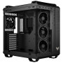 Case, ASUS, TUF Gaming GT502 Horizon, MidiTower, Case product features Transparent panel, Not included, ATX, MicroATX, MiniITX, Colour Black, TUFGAMINGGT502HORIZON