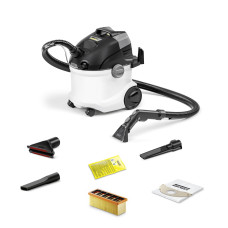 Vacuum Cleaner, KARCHER, Spray extraction cleaner SE 5 Car, Wet/dry/Car cleaning, 1000 Watts, White, Weight 7.5 kg, 1.081-231.0