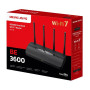 Wireless Router, MERCUSYS, Router, 3600 Mbps, Number of antennas 4, MR27BE