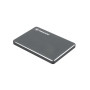 External HDD, TRANSCEND, StoreJet, 1TB, USB 3.1, Colour Iron Grey, TS1TSJ25C3N