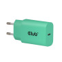 MOBILE CHARGER WALL USB-C/2PK 30W GREEN CAC-3024 CLUB3D MOBILE CHARGER WALL USB-C/2PK 30W GREEN CAC-3024 CLUB3D