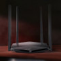 Wireless Router, MERCUSYS, 1500 Mbps, Wi-Fi 6, IEEE 802.11a/b/g, IEEE 802.11n, IEEE 802.11ac, IEEE 802.11ax, 3x10/100/1000M, LAN \ WAN ports 1, Number of antennas 4, MR60X