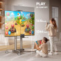 TV SET ACC MOBILE STAND/32-75/CHAMPAGNE TS1571-C ONKRON