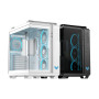 Case, ASUS, TUF Gaming GT502 Horizon, MidiTower, Case product features Transparent panel, Not included, ATX, MicroATX, MiniITX, Colour White, TUFGAMGT502HORIZONWHT