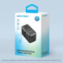 POWER ADAPTER TRAVEL 4PORT/BLACK FJGB0 VENTION