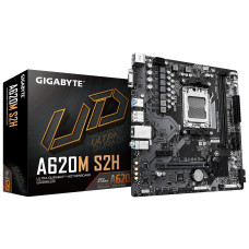 Mainboard, GIGABYTE, AMD A620, SAM5, Micro-ATX, Memory DDR5, Memory slots 2, A620MS2H2.0