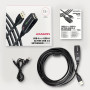 CABLE USB2.0 A-M/A-F ACTIVE/15M ADR-215 AXAGON