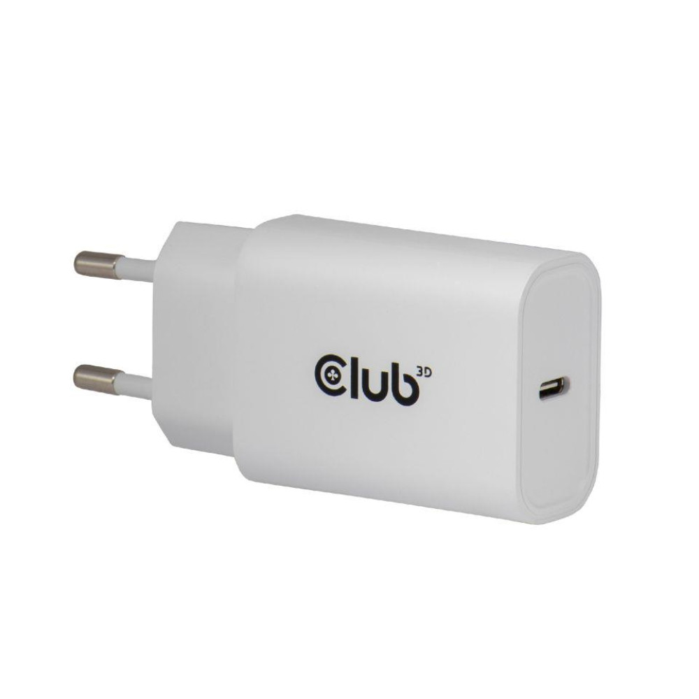 MOBILE CHARGER WALL USB-C/2PACK 30W WH CAC-3020 CLUB3D MOBILE CHARGER WALL USB-C/2PACK 30W WH CAC-3020 CLUB3D