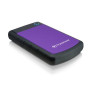 External HDD, TRANSCEND, StoreJet, 2TB, USB 3.0, Colour Purple, TS2TSJ25H3P