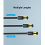 PATCH CABLE CAT.8 SFTP/0.5M BLACK IKABD VENTION
