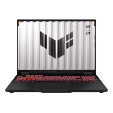 Notebook, ASUS, FA608UH-RV115W, TUF, CPU AMD RyzenT 7, 260, 3.8 GHz, 16 , 1920 x 1200 pixels, RAM 16 GB, DDR5-SDRAM, SSD 512 GB, Discrete graphics NVIDIA® GeForce RTXT 5050, 8 GB, On-board graphics Yes, Numeric keypad Yes, OS installed Windows 11 Home, Co