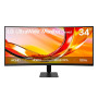LCD Monitor, LG, 34 , 3440 x 1440 pixels, UltraWide Quad HD, Native aspect ratio 21:9, LCD, Curved, 34U601B-B