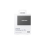 External SSD, SAMSUNG, T7, 2TB, USB 3.2, Write speed 1000 MBytes/sec, Read speed 1050 MBytes/sec, MU-PC2T0T/WW
