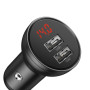 MOBILE CHARGER CAR 24W/BLACK/GRAY TZCCBX-0G BASEUS