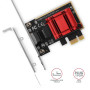 NET CARD PCIE 2.5GBE 1PORT/SP&LP PCEE-G25 AXAGON
